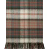 Lochcarron of Scotland Throws & Pillows|Border MacDonald Dress Weathered Tartan Lambswool Blanket