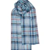 Lochcarron of Scotland Scarves & Wraps|Diana Princess of Wales Memorial Tartan Extra Fine Merino Stole