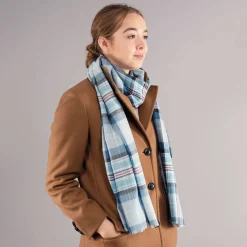 Lochcarron of Scotland Scarves & Wraps|Diana Princess of Wales Memorial Tartan Extra Fine Merino Stole