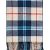 Lochcarron of Scotland Throws & Pillows|Douglas Navy Brushwool Blanket