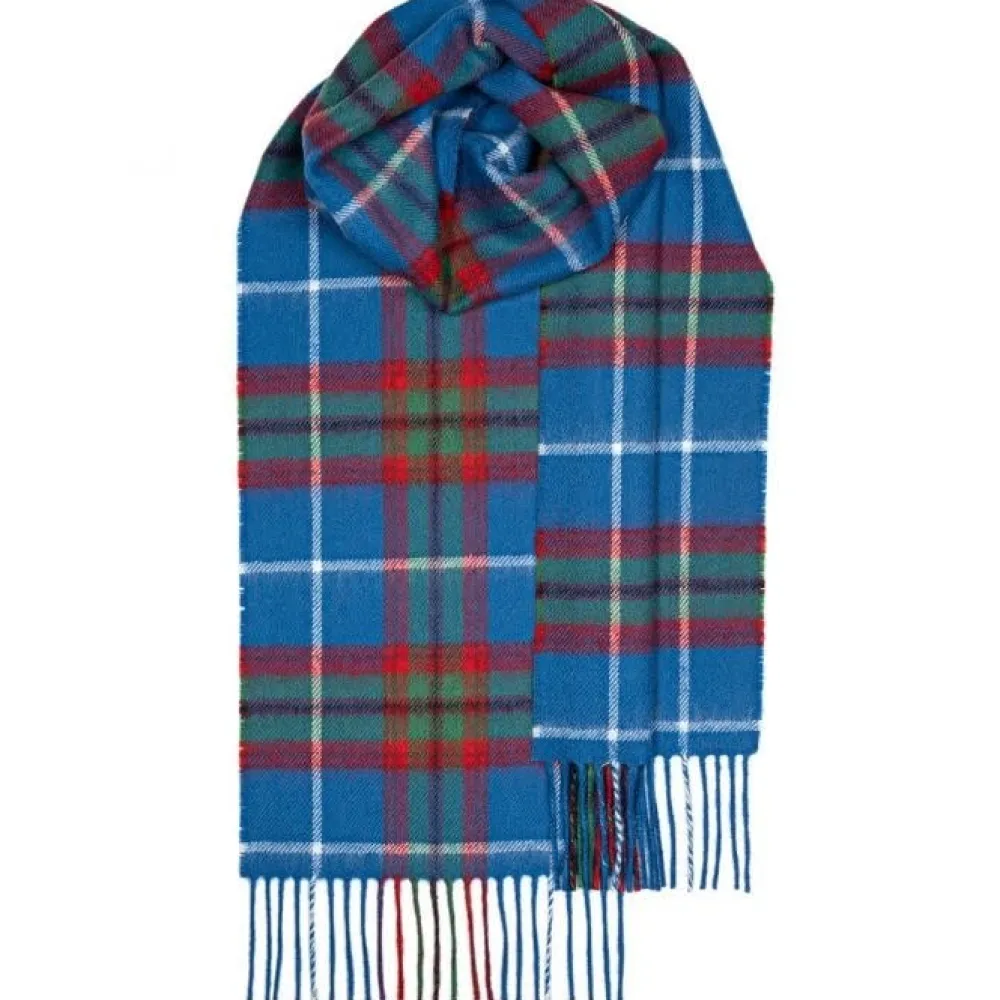 Lochcarron of Scotland Scarves & Wraps|Edinburgh Tartan Lambswool Scarf