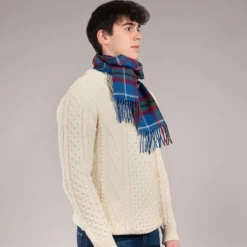 Lochcarron of Scotland Scarves & Wraps|Edinburgh Tartan Lambswool Scarf