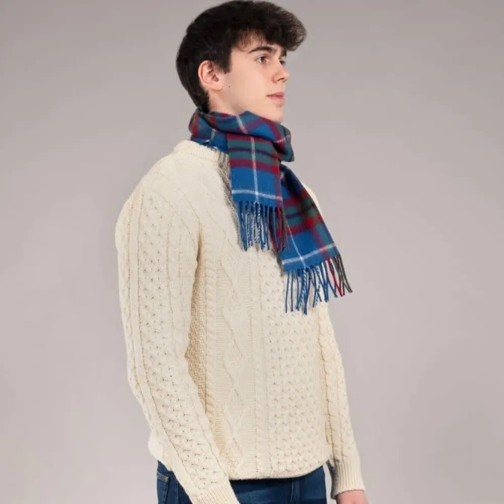 Lochcarron of Scotland Scarves & Wraps|Edinburgh Tartan Lambswool Scarf