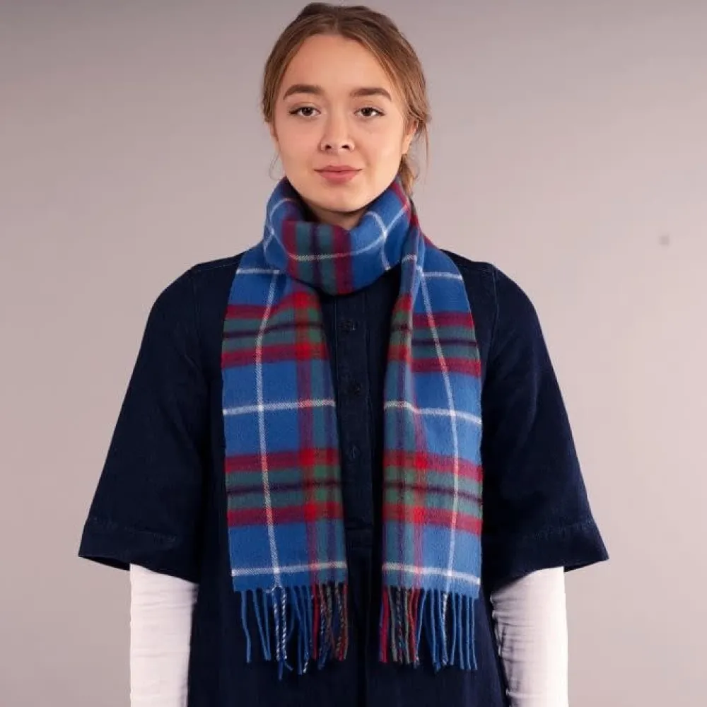 Lochcarron of Scotland Scarves & Wraps|Edinburgh Tartan Lambswool Scarf