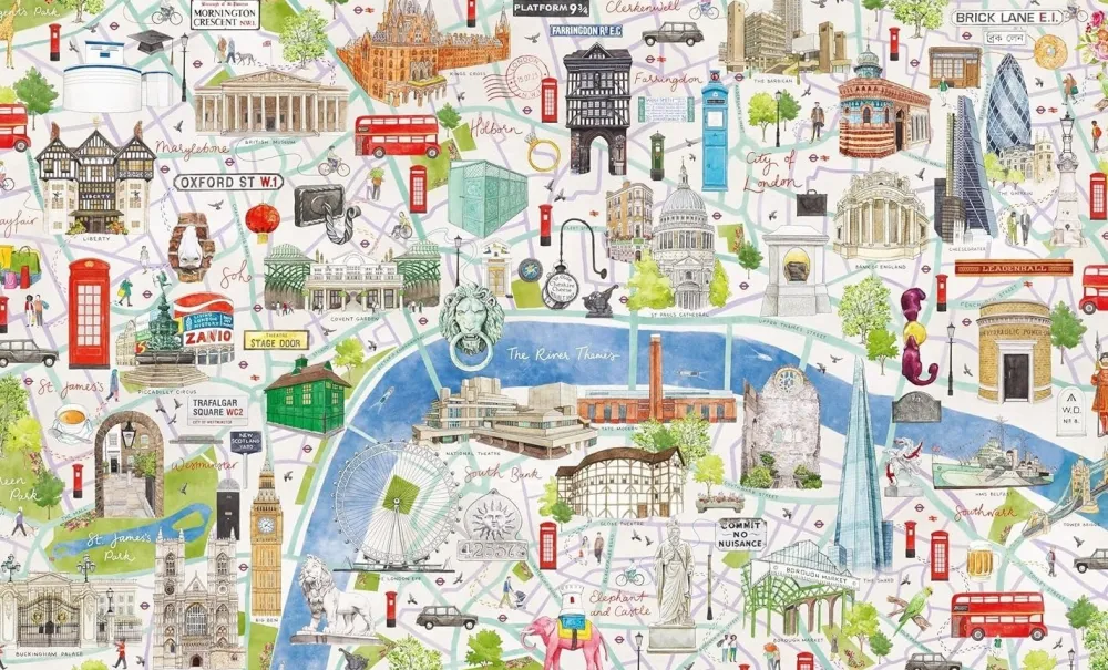 Games & Puzzles|London: A 1000-Piece Puzzle for Curious Wanderers