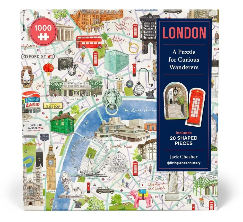 Games & Puzzles|London: A 1000-Piece Puzzle for Curious Wanderers