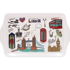 Trays|Tea Trays|London Sketch Large Tray
