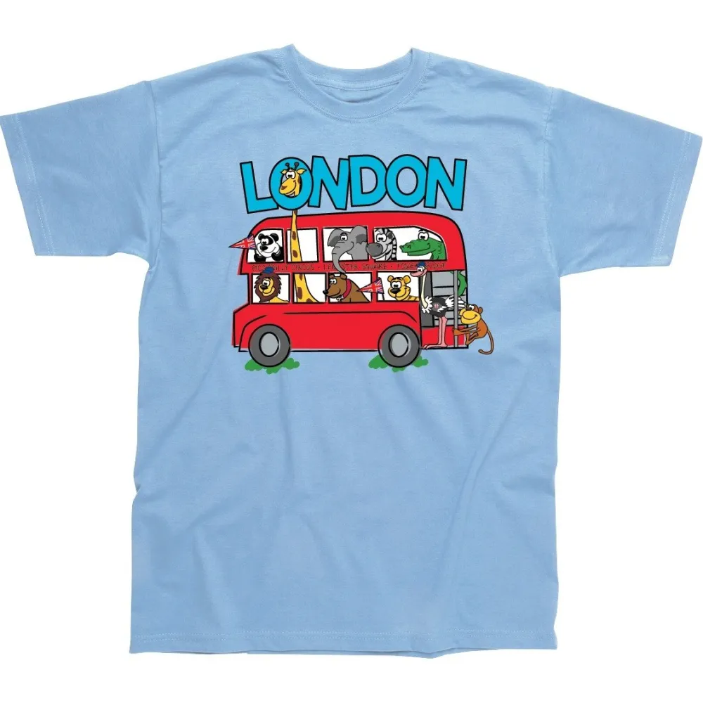 Souvenirs|Childrenswear|London’s Kids T-Shirt Blue Age 1-2