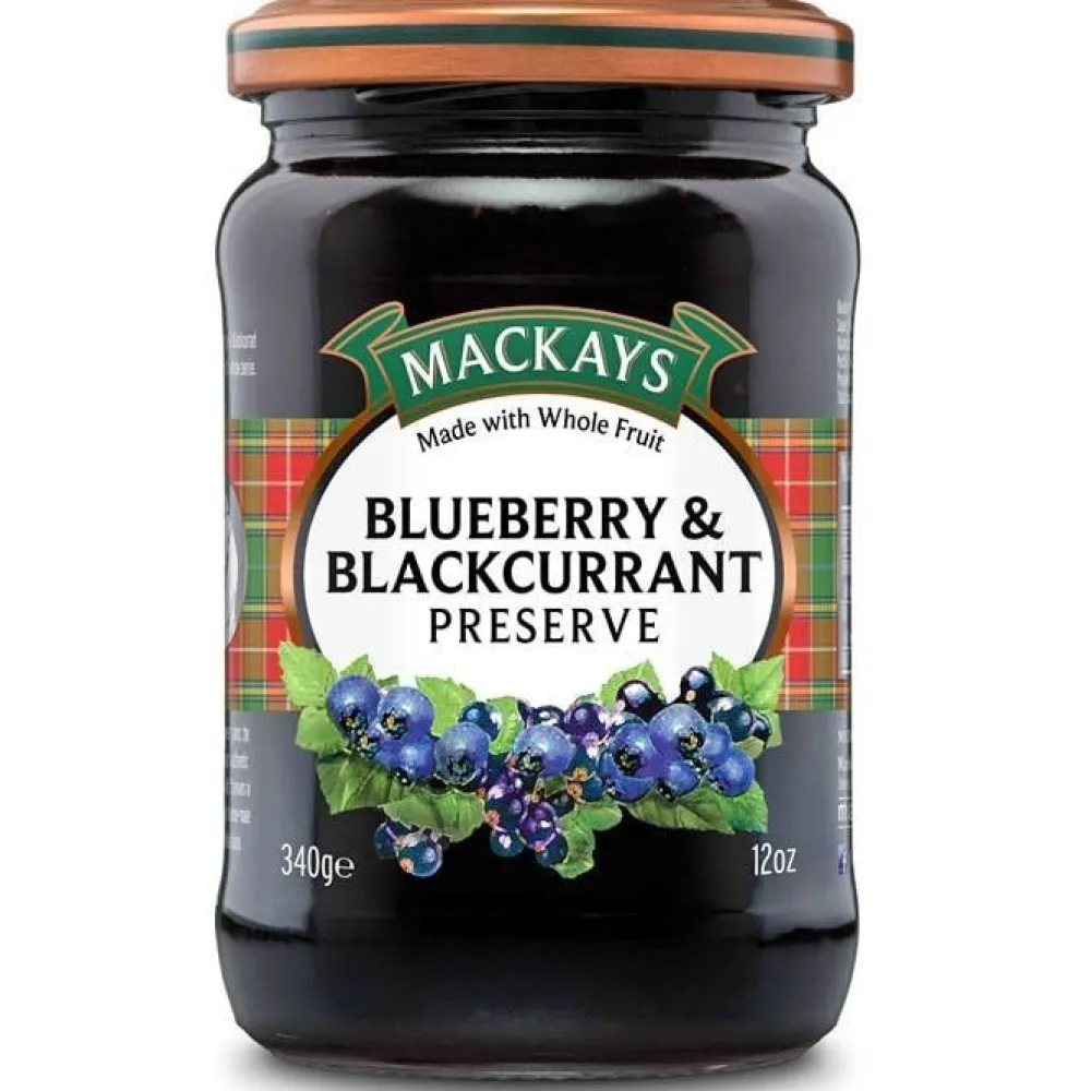 Mackays Jams & Marmalade|Blueberry & Blackcurrant Preserve