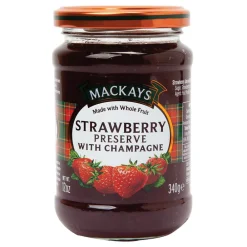 Mackays Jams & Marmalade|Strawberry Preserve with Champagne