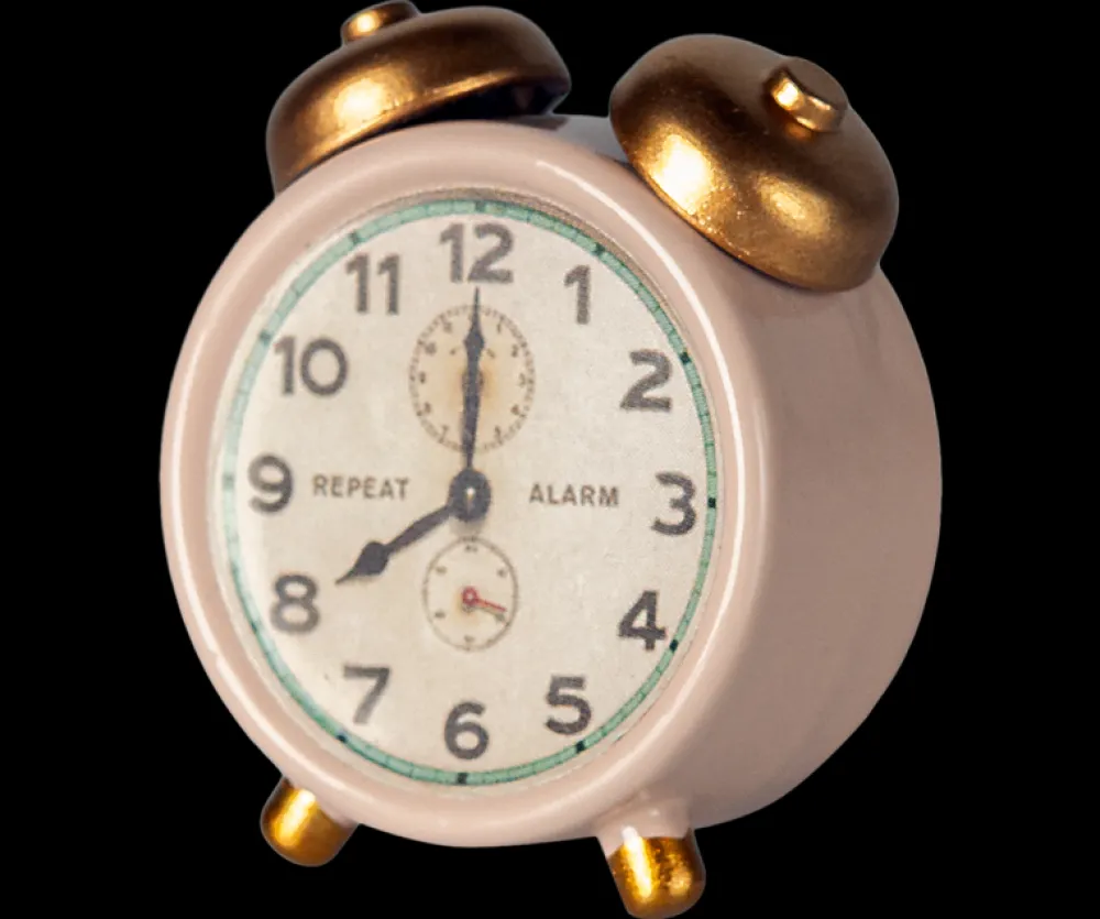 Maileg Maileg|Toys|Alarm Clock, Mouse - Powder