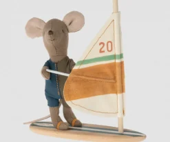 Maileg Maileg|Toys|Beach Mice Surfer, Little Brother