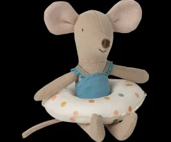 Maileg Maileg|Toys|Beach Mouse with Float, Little Sister - Multi Dot