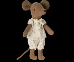 Maileg Maileg|Soft Toys|Big Sister Mouse in Box - Pyjamas