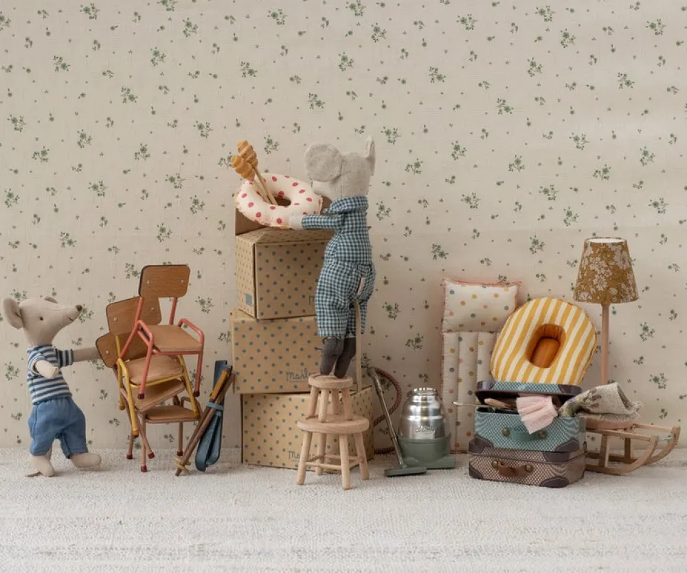 Maileg Toys|Maileg|Chair, Mouse (Coral)