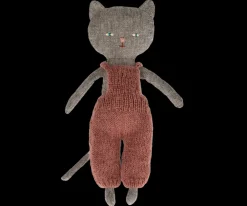 Maileg Maileg|Soft Toys|Chatons, Kitten in Overalls - Grey