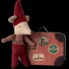 Maileg Maileg|Toys|Christmas Mouse, Baby in Suitcase
