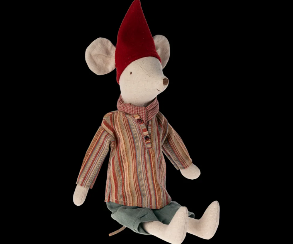 Maileg Maileg|Toys|Christmas Mouse, Medium - Scarf