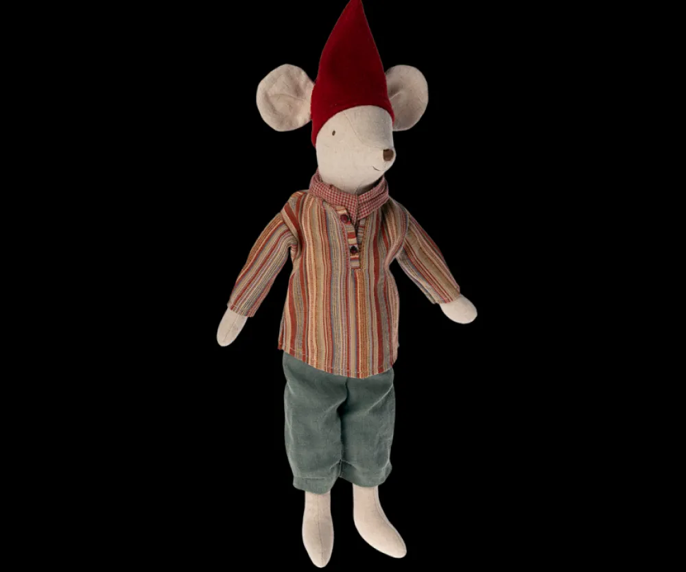 Maileg Maileg|Toys|Christmas Mouse, Medium - Scarf