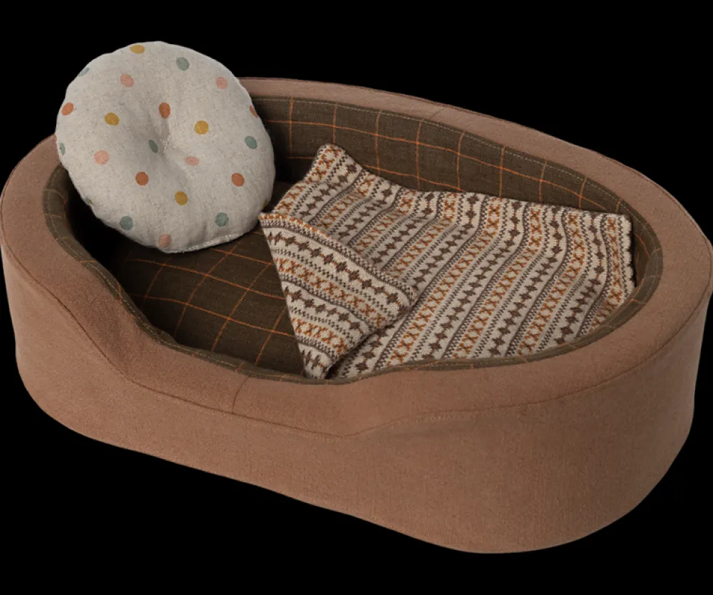 Maileg Maileg|Toys|Cosy basket, Medium (Brown)