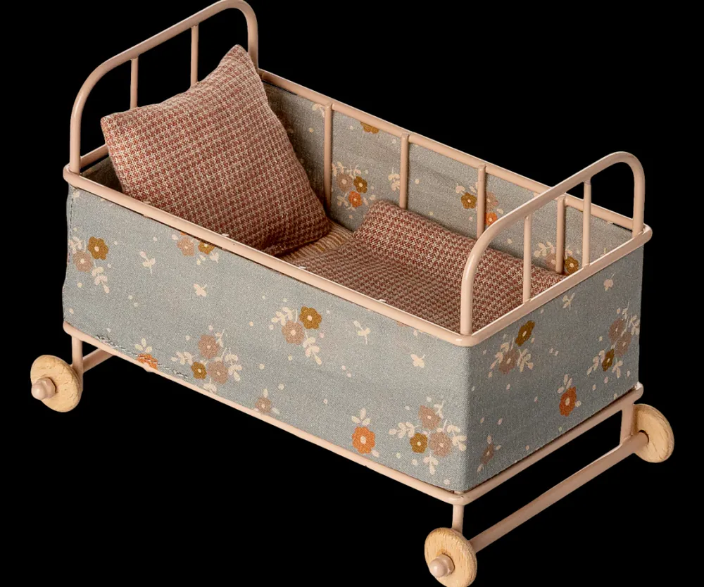 Maileg Maileg|Toys|Cot Bed, Micro - Powder