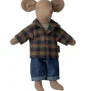 Maileg Maileg|Dad Mouse - Light Brown