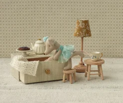 Maileg Maileg|Soft Toys|Dance Mouse in Daybed, Little Sister