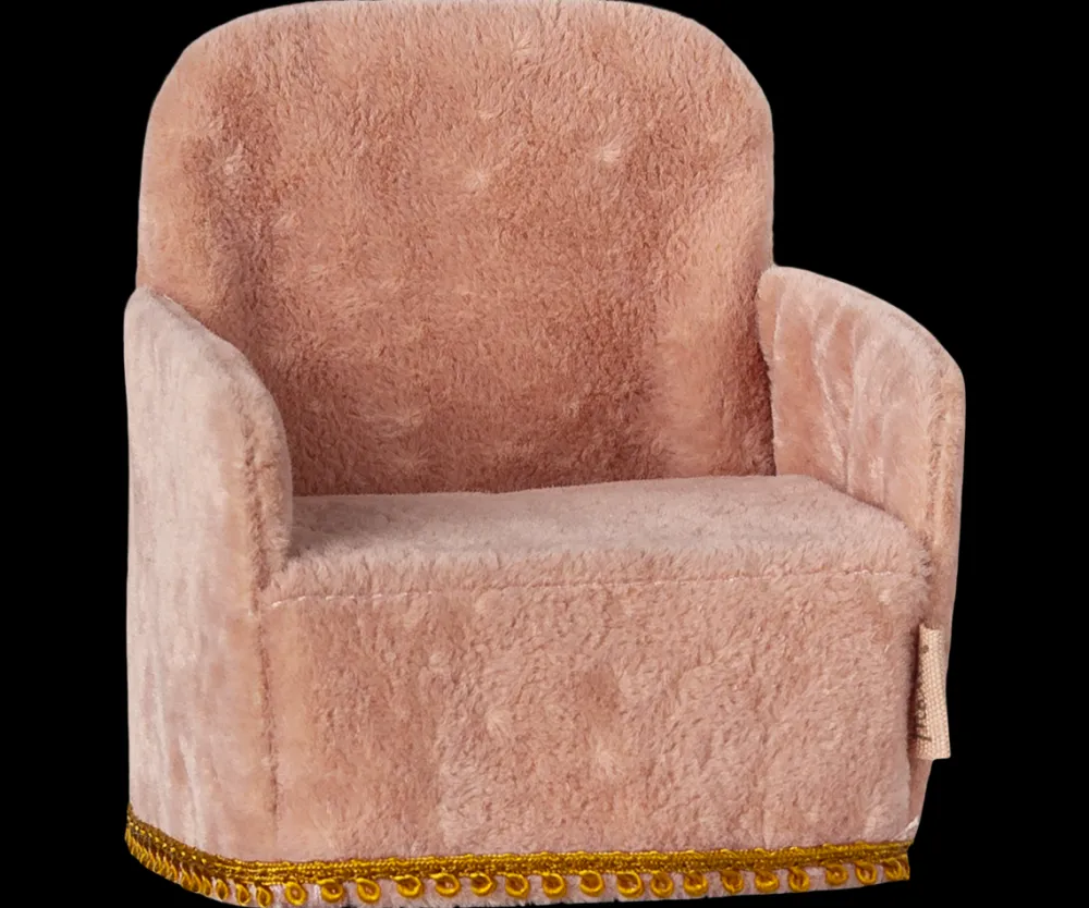 Maileg Maileg|Toys|Folding Chair, Mouse (Rose)