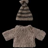 Maileg Maileg|Toys|Knitted Sweater & Hat, Grey