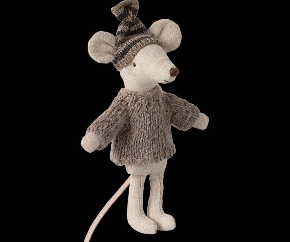 Maileg Maileg|Toys|Knitted Sweater & Hat, Grey