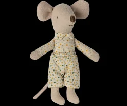 Maileg Maileg|Soft Toys|Little Brother Mouse in Matchbox