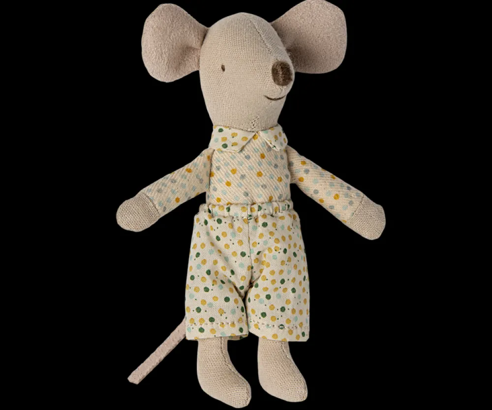 Maileg Maileg|Soft Toys|Little Brother Mouse in Matchbox