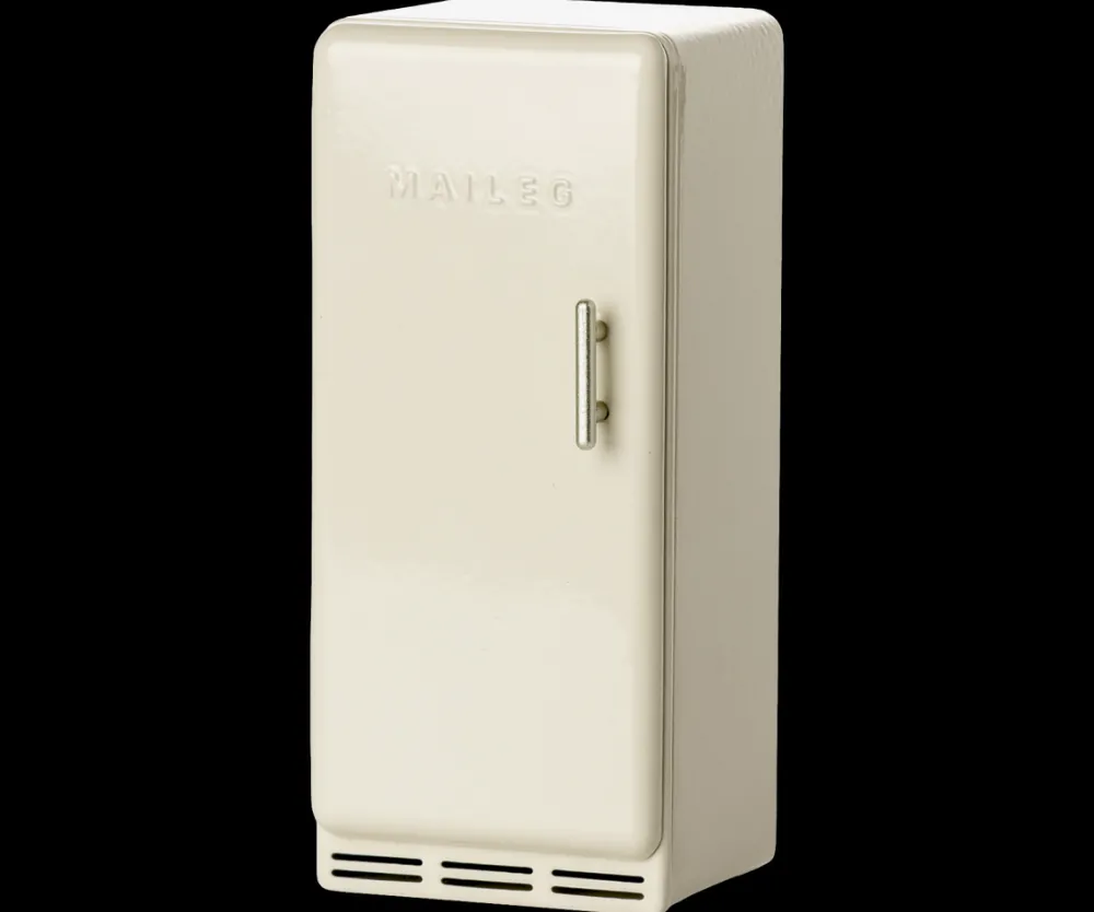 Maileg Maileg|Toys|Metal Fridge, Mouse - Off White