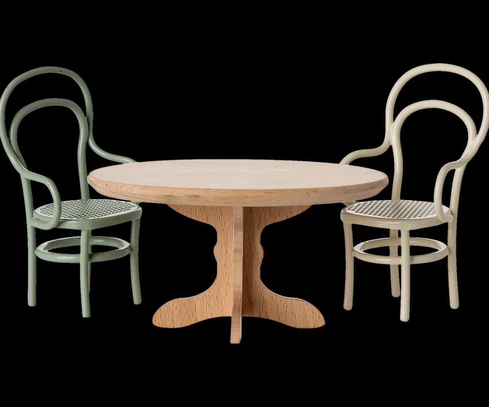 Maileg Maileg|Toys|Oval Dining Table, Mouse - Nature