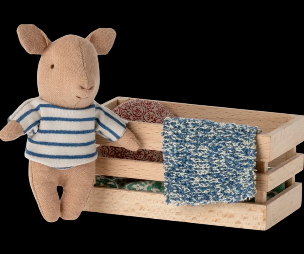 Maileg Maileg|Toys|Pig, Baby in Box (Boy)