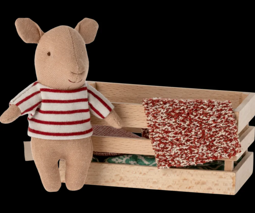 Maileg Maileg|Toys|Pig, Baby in Box (Girl)