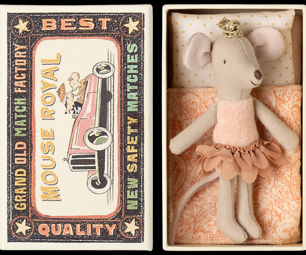 Maileg Maileg|Toys|Princess Mouse, Little Sister in Matchbox