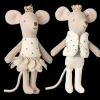Maileg Maileg|Toys|Royal Twin Mice, Little Sister and Brother in Matchbox