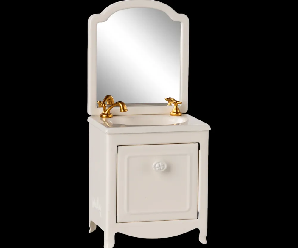 Maileg Maileg|Toys|Sink Dresser, Mouse - Off White