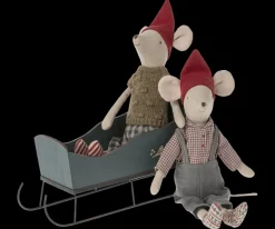 Maileg Maileg|Toys|Sleigh, Medium - Green