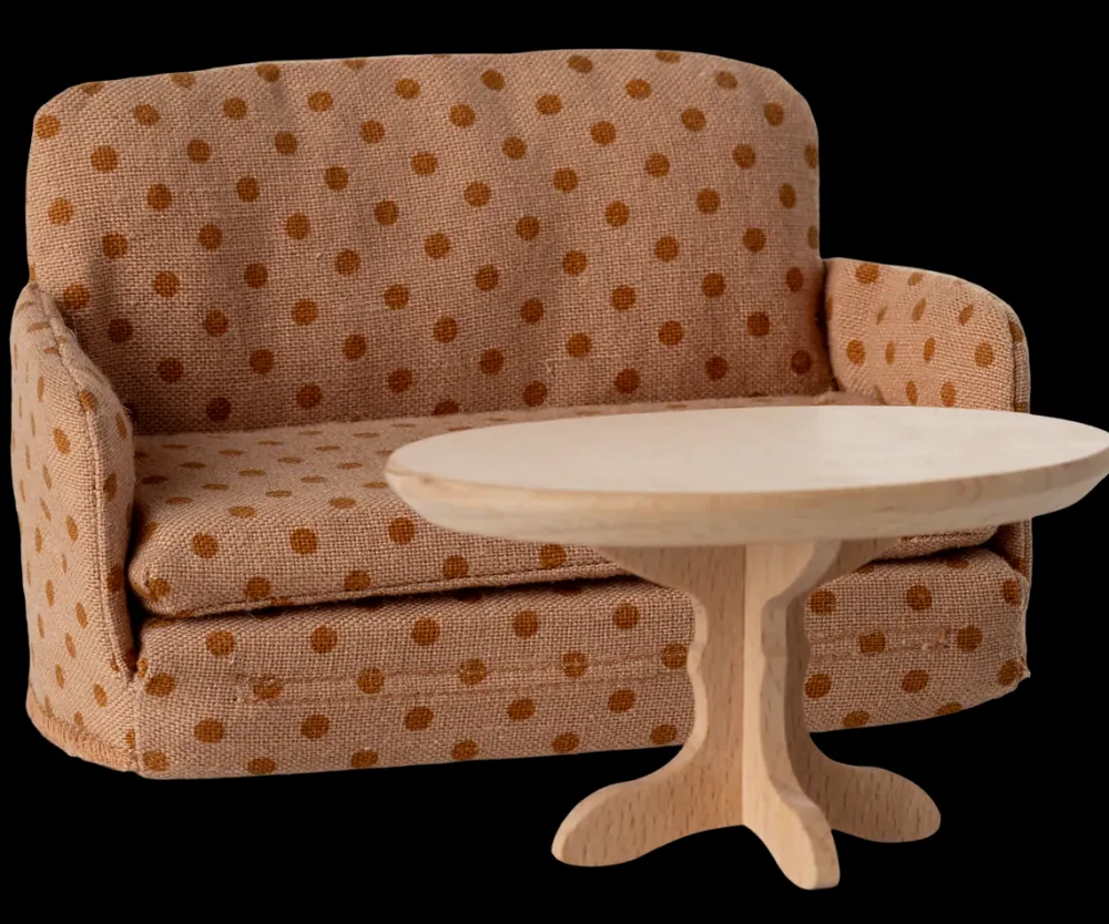Maileg Maileg|Toys|Sofa Bed, Mouse - Dots