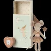 Maileg Maileg|Toys|Tooth Fairy Mouse in Matchbox (Rose)