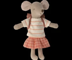 Maileg Maileg|Toys|Tricycle Mouse, Big Sister (Coral)