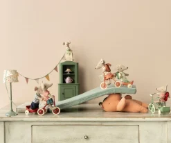 Maileg Maileg|Toys|Tricycle Mouse, Big Sister (Coral)