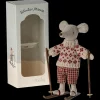 Maileg Maileg|Toys|Winter Mouse with Ski Set, Mum