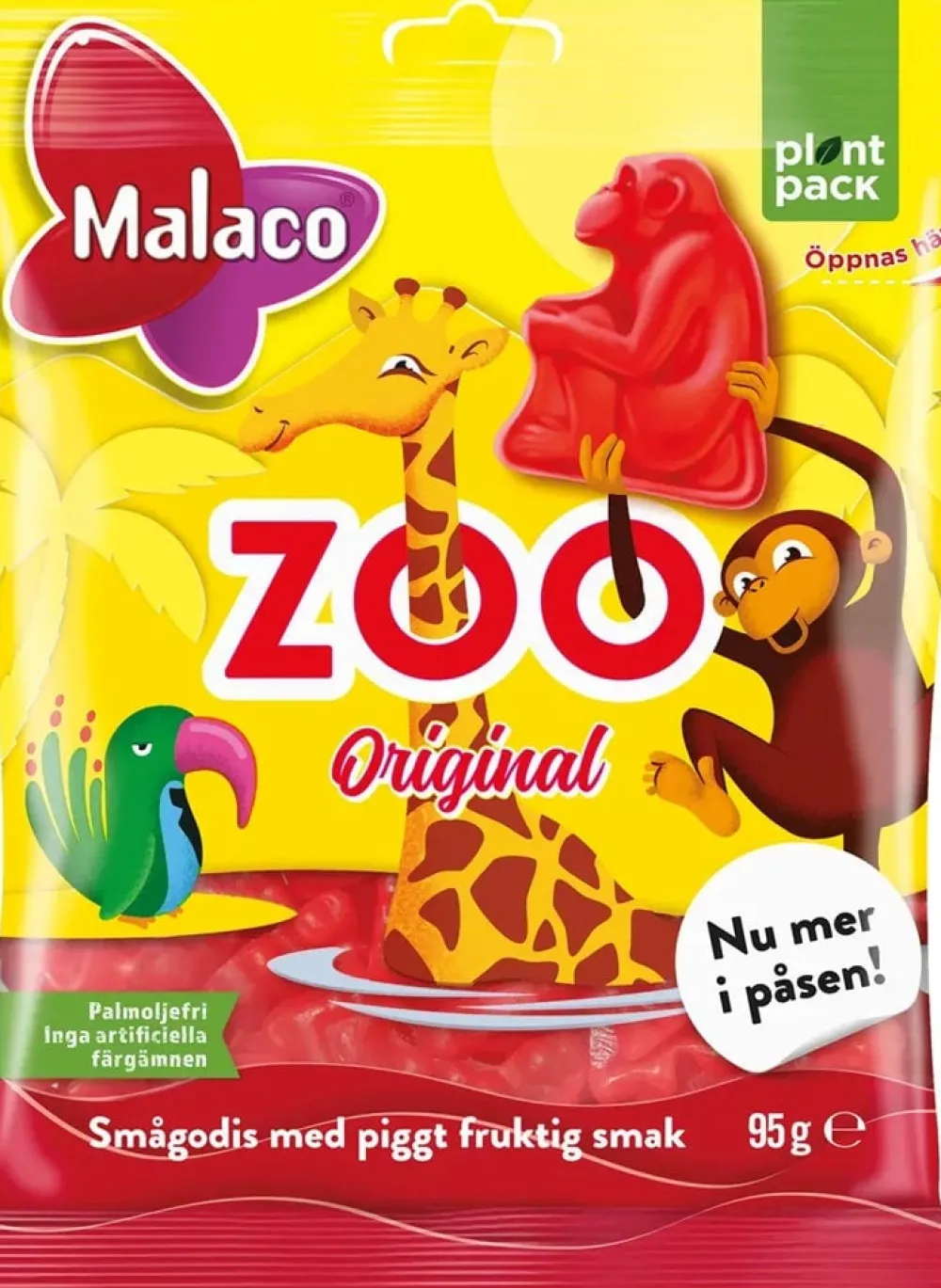 Sweets|Malaco Zoo Gummy Bag