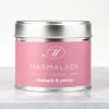 Marmalade of London Home Fragrance|Rhubarb & Peony Medium Tin Candle