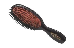 Mason Pearson Brushes & Combs|B4 Pure Boar Bristle Dark Ruby Pocket Hair Brush