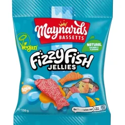 Sweets|Maynards Fizzy Fish Jellies Bag