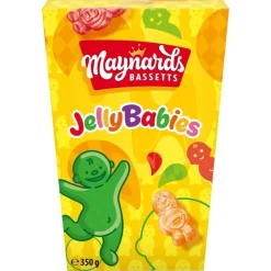Sweets|Maynards Jelly Babies Carton 350g